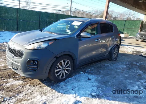 2017 Kia Sportage Ex z USA, uszkodzony, nr VIN KNDPN3AC9H7212621